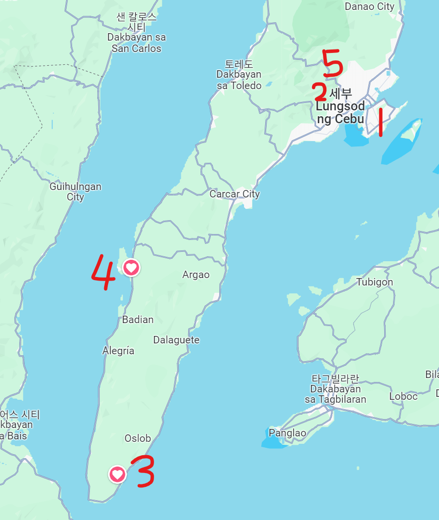 세부 지도